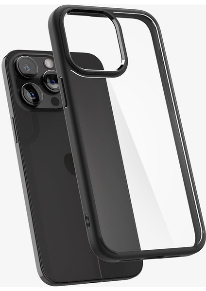 iPhone 15 Pro Kılıf Ultra Hybrid Matte Black - ACS06713