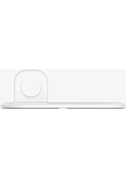 MagFit iPhone & Apple Watch için Stand Dock Şarj Ünitesi Duo 2in1 White - AMP02797