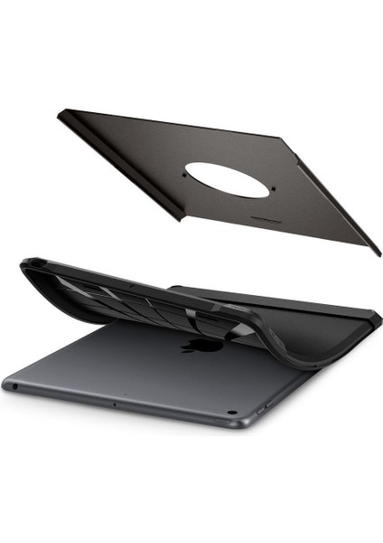 iPad 10.2" 9.Nesil (2021) / 8.Nesil (2020) / 7.Nesil (2019) Kılıf Tough Armor Gunmetal - ACS00375