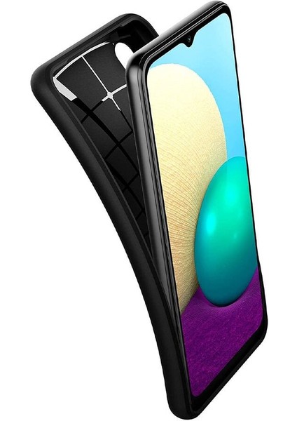 Galaxy A02 / M02 Kılıf Core Armor Matte Black - ACS02740