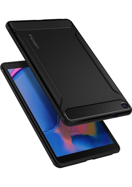 Galaxy Tab A 8.0 S Pen (2019) SM-P200/P205 Kılıf Rugged Armor Black - ACS00048