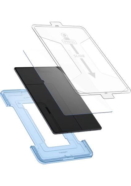 Galaxy Tab S8 Ultra Cam Ekran Koruyucu Kolay Kurulum GLAS.tR EZ Fit Slim HD - AGL04226