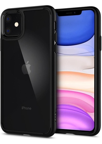 iPhone 11 Kılıf Ultra Hybrid Black - 076CS27186