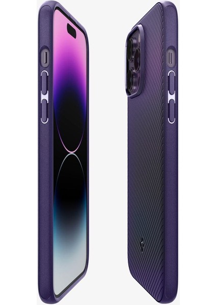 iPhone 14 Pro Kılıf Mag Armor MagFit MagSafe özellikli Deep Purple - ACS05588