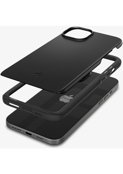 iPhone 15 Kılıf Thin Fit Black - ACS06776