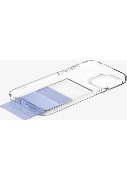 iPhone 15 Pro Max Kılıf Crystal Slot Crystal Clear - ACS06587 modelleri