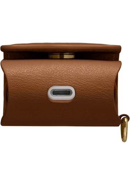 AirPods (2.nesil) / (1.nesil) ile Uyumlu Kılıf La Manon Leather (Deri) Brown - 074CS26378 indirimleri