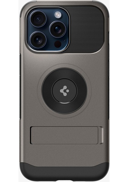 iPhone 15 Pro Max Kılıf Slim Armor MagFit MagSafe özellikli Gunmetal - ACS06451