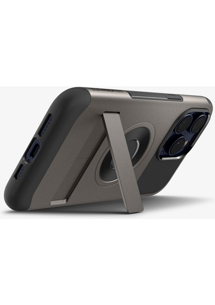 iPhone 15 Pro Max Kılıf Slim Armor MagFit MagSafe özellikli Gunmetal - ACS06451