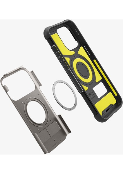 iPhone 15 Pro Max Kılıf Slim Armor MagFit MagSafe özellikli Gunmetal - ACS06451