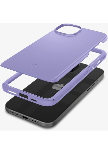 iPhone 15 Kılıf Thin Fit Iris Purple - ACS06780