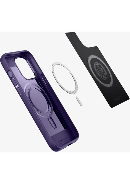iPhone 14 Pro Kılıf Mag Armor MagFit MagSafe özellikli Deep Purple - ACS05588