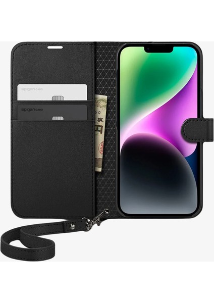 iPhone 13 / iPhone 14 Kılıf Wallet S Black - ACS05421