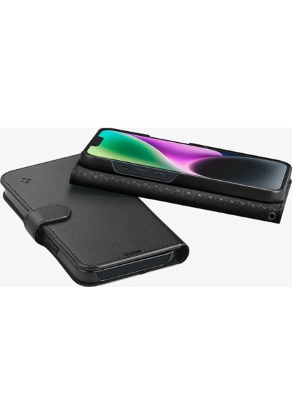 iPhone 13 / iPhone 14 Kılıf Wallet S Black - ACS05421