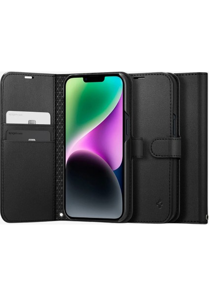 iPhone 13 / iPhone 14 Kılıf Wallet S Black - ACS05421