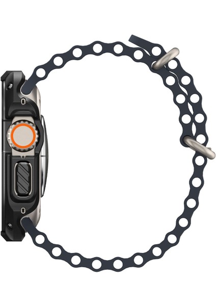 Apple Watch 49mm (Ultra 2/1) Kılıf Tough Armor Black - ACS05457 fırsatları