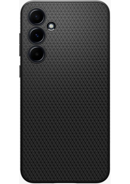 Galaxy A55 ile Uyumlu Kılıf Liquid Air Matte Black - ACS07526