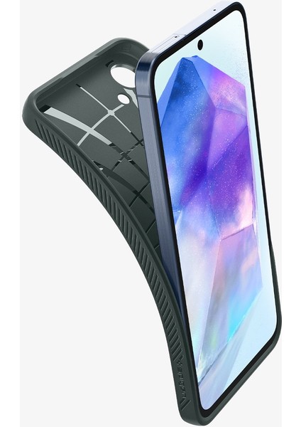 Galaxy A55 Kılıf Liquid Air Abyss Green - ACS07527