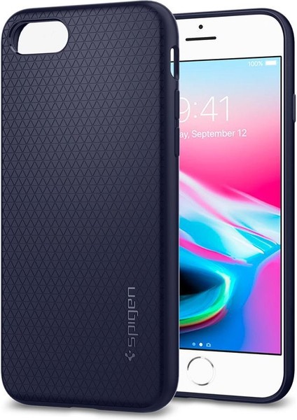 iPhone SE (2022 / 2020) / 8 / 7 Kılıf Liquid Armor Midnight Blue - 042CS21189