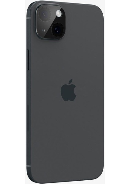 iPhone 15 / 15 Plus / 14 / 14 Plus Kamera Lens Camı Koruyucu Glas.tR Optik (2 Adet) Black - AGL06917