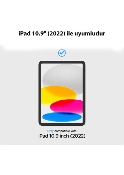 iPad 10.9'' 10.nesil (2022) Defter Kağıt Hissiyatlı Ekran Koruyucu Paper Touch HD - AFL05601