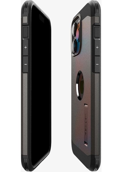 iPhone 15 Pro Max Kılıf Tough Armor MagFit MagSafe özellikli Kickstand Gunmetal - ACS06593 indirimleri