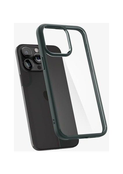 iPhone 15 Pro Max Kılıf Ultra Hybrid Abyss Green - ACS06574