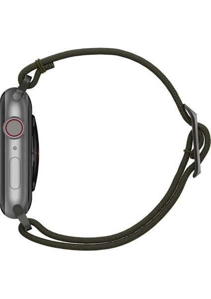 Apple Watch 42mm Seri 10 - 41mm Seri 9/8/7 - 40mm Seri SE2/SE/6/5/4 Kordon Kayış Band Lite Fit Khaki - AMP02292
