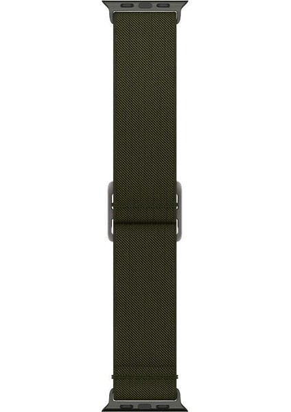 Apple Watch 42mm Seri 10 - 41mm Seri 9/8/7 - 40mm Seri SE2/SE/6/5/4 Kordon Kayış Band Lite Fit Khaki - AMP02292
