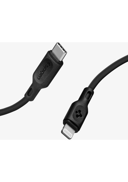 Essential USB-C to Lightning (1 Metre) Hızlı Şarj/Data Kablosu MFI Lisanslı C10CL Black - 000CA27021