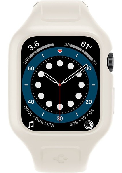 Apple Watch 40mm (Seri SE2/6/SE/5/4) Kılıf & Kordon Kayış Liquid Air Pro Soft White - ACS02228 modelleri