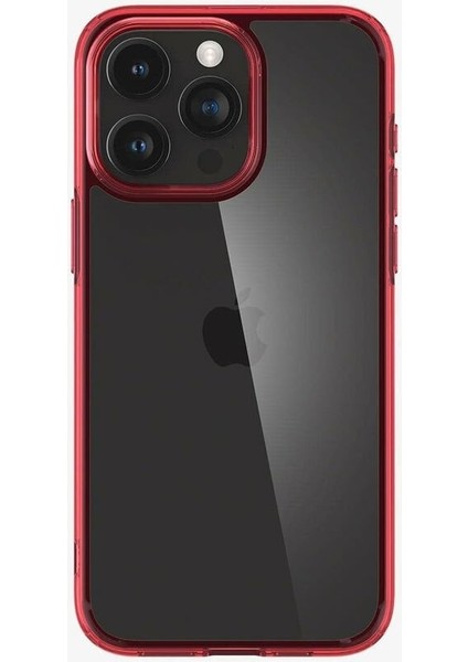 iPhone 15 Pro Max Kılıf Ultra Hybrid Deep Red - ACS07054