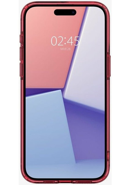 iPhone 15 Pro Max Kılıf Ultra Hybrid Deep Red - ACS07054