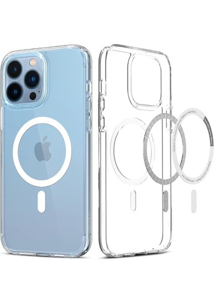iPhone 13 Pro Max Kılıf Ultra Hybrid MagFit MagSafe özellikli White - ACS03210