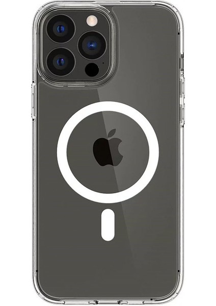 iPhone 13 Pro Max Kılıf Ultra Hybrid MagFit MagSafe özellikli White - ACS03210 fırsatları