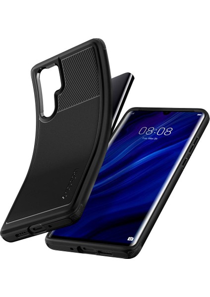 Huawei P30 Pro Kılıf Rugged Armor Matte Black - L37CS25725