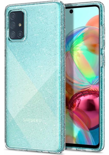 Galaxy A71 Kılıf Liquid Crystal Glitter Crystal Quartz - ACS00935