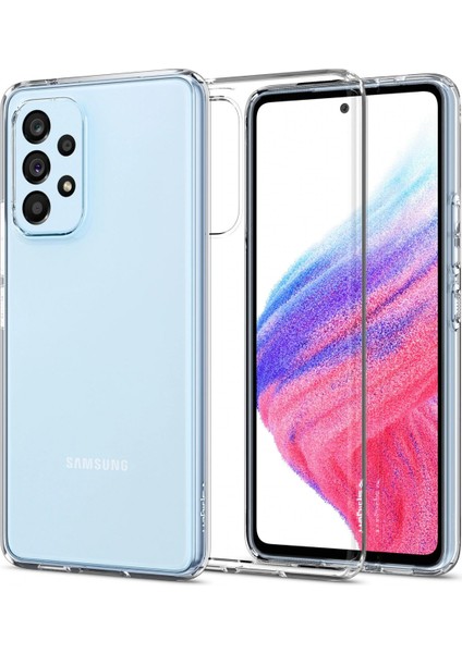 Galaxy A53 5G Kılıf Liquid Crystal 4 Tarafı Tam Koruma Crystal Clear - ACS04311