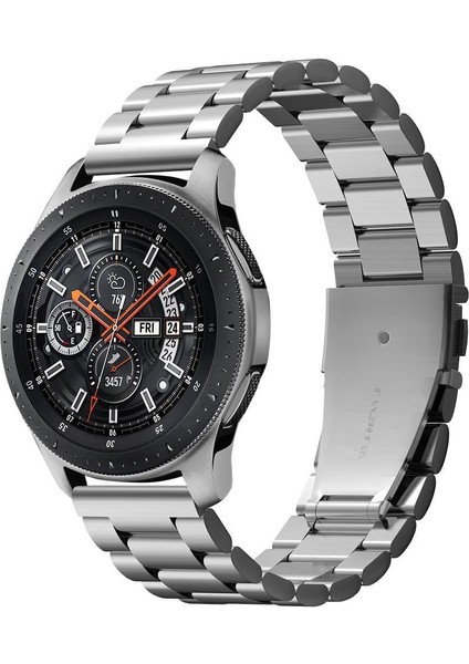 Galaxy Watch 3 45mm / Watch 46mm (2018) / Gear S3 Frontier / S3 Classic Kordon Kayış Band Modern Fit (22mm) Silver - 600WB24981