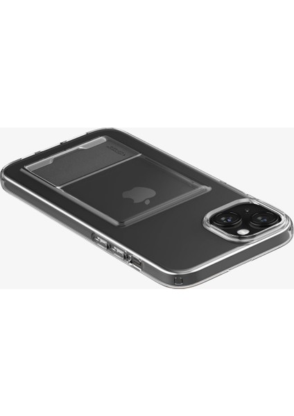 iPhone 15 Plus Kılıf Crystal Slot Crystal Clear - ACS06667