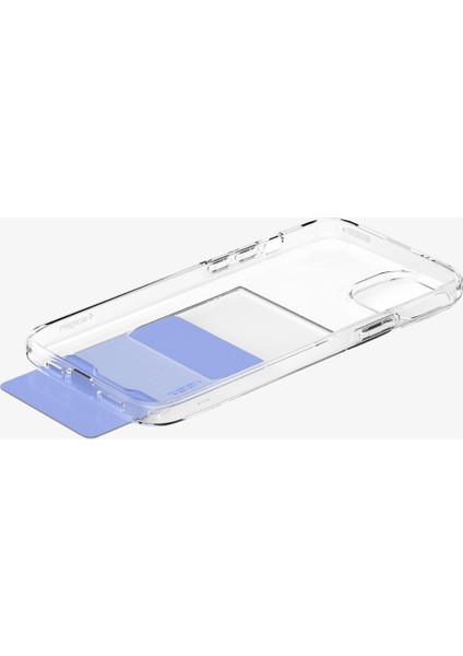 iPhone 15 Plus Kılıf Crystal Slot Crystal Clear - ACS06667