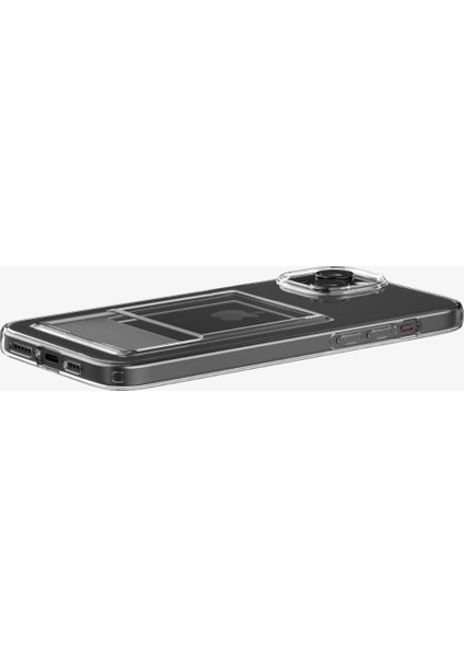 iPhone 15 Plus Kılıf Crystal Slot Crystal Clear - ACS06667
