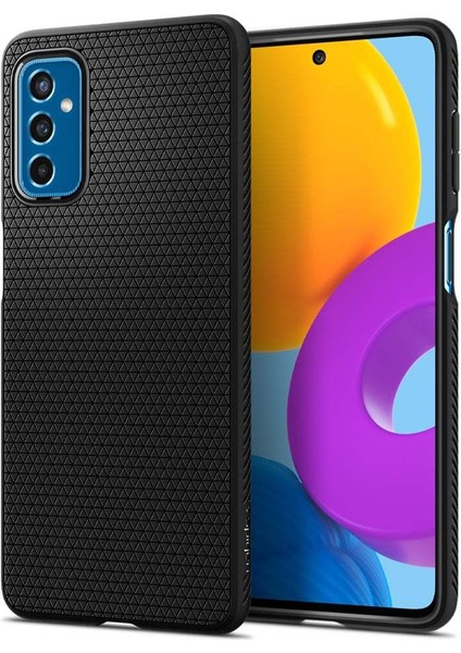 Galaxy M52 5G Kılıf Liquid Air Matte Black - ACS03879