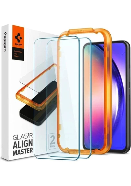 Galaxy A54 5G Cam Ekran Koruyucu Kolay Kurulum Glas.tR AlignMaster Full Cover (2 Adet) - AGL05966