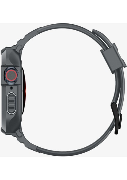 Apple Watch 45mm (Seri 9/8/7) Kılıf & Kordon Kayış Rugged Armor Pro Dark Gray - ACS07387 fırsatları