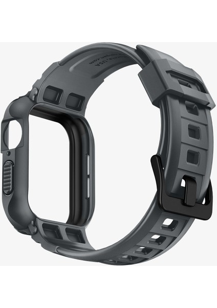 Apple Watch 45mm (Seri 9/8/7) Kılıf & Kordon Kayış Rugged Armor Pro Dark Gray - ACS07387 indirimleri