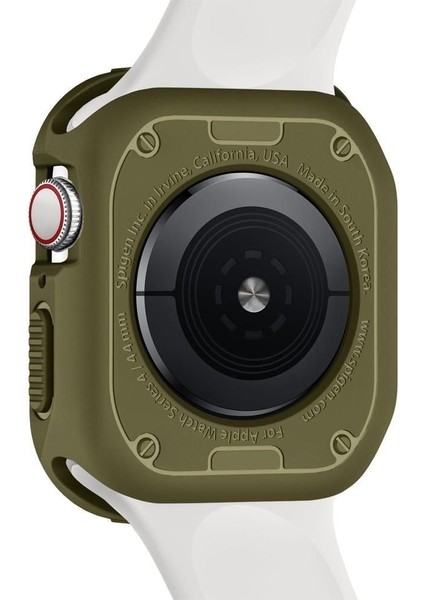 Apple Watch 41mm/40mm (Seri 9/8/SE2/7/6/SE/5/4) Kılıf Rugged Armor Olive Green - 061CS26014