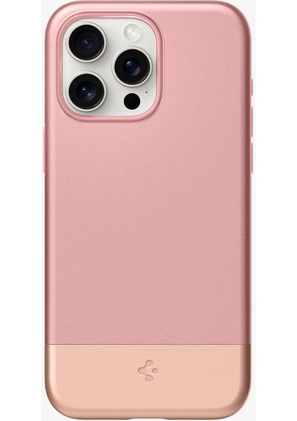 iPhone 15 Pro Kılıf Style Armor MagFit MagSafe özellikli Rose Gold - ACS06745