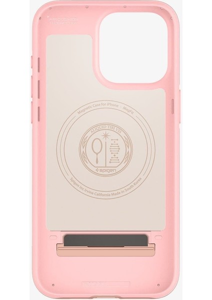 iPhone 15 Pro Kılıf Style Armor MagFit MagSafe özellikli Rose Gold - ACS06745