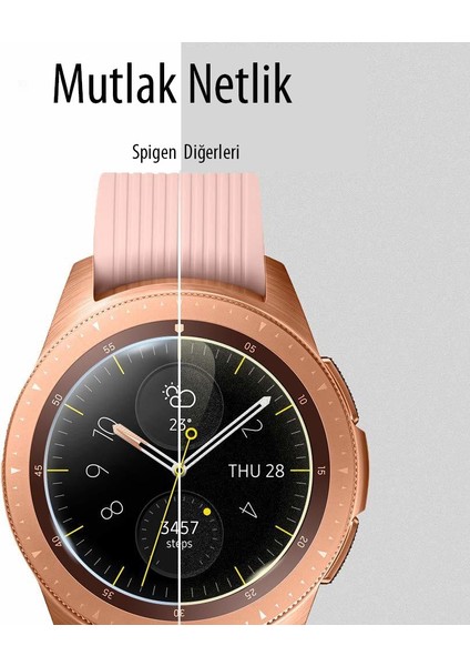 Samsung Galaxy Watch (42mm) Cam Ekran Koruyucu GLAS.tR Slim HD (3 Adet) - 600GL25075 modelleri